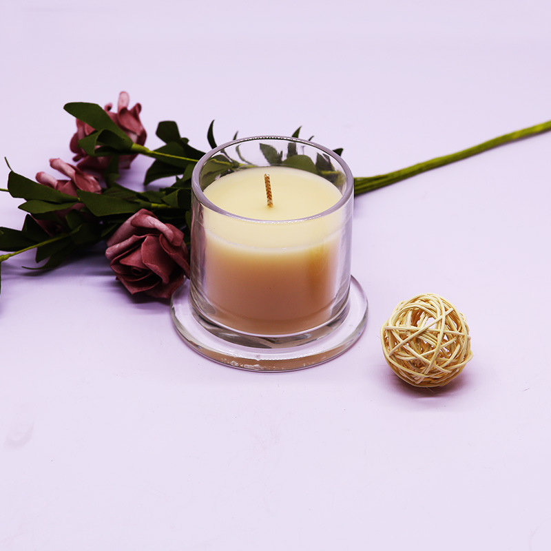 手工無煙大豆蠟金鐘罩玻璃杯香薰蠟燭批發創意香氛伴手禮蠟燭禮物