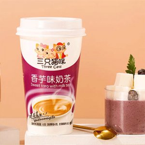 三只貓咪手搖奶茶OEM代加工