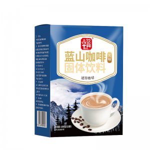 藍山拿鐵咖啡速溶咖啡粉OEM代加工