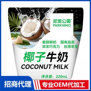 尼諾公園椰子牛奶代理批發 牛奶OEM代加工