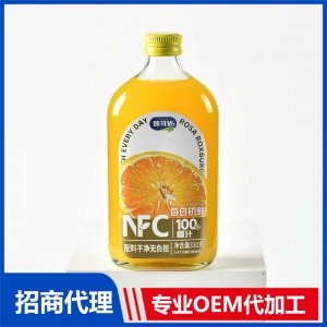 每日初鮮NFC橙汁OEM代加工 NFC橙汁貼牌定制源頭廠家