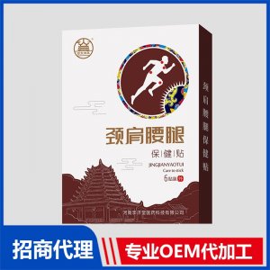 頸肩腰腿保健貼OEM貼牌代加工 貼劑貼牌定制源頭廠家