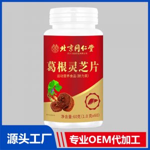 葛根靈芝片 OEM/ODM貼牌代加工批發(fā)定制