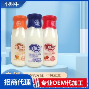 玻璃瓶發酵酸奶OEM代加工 酸奶貼牌定制源頭工廠