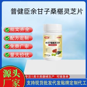 普健臣余甘子桑椹靈芝片OEM代加工 運動營養食品貼牌定制加工