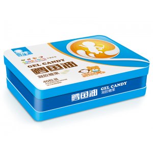 鱈魚油凝膠糖果鐵盒裝OEM/ODM貼牌代加工批發定制